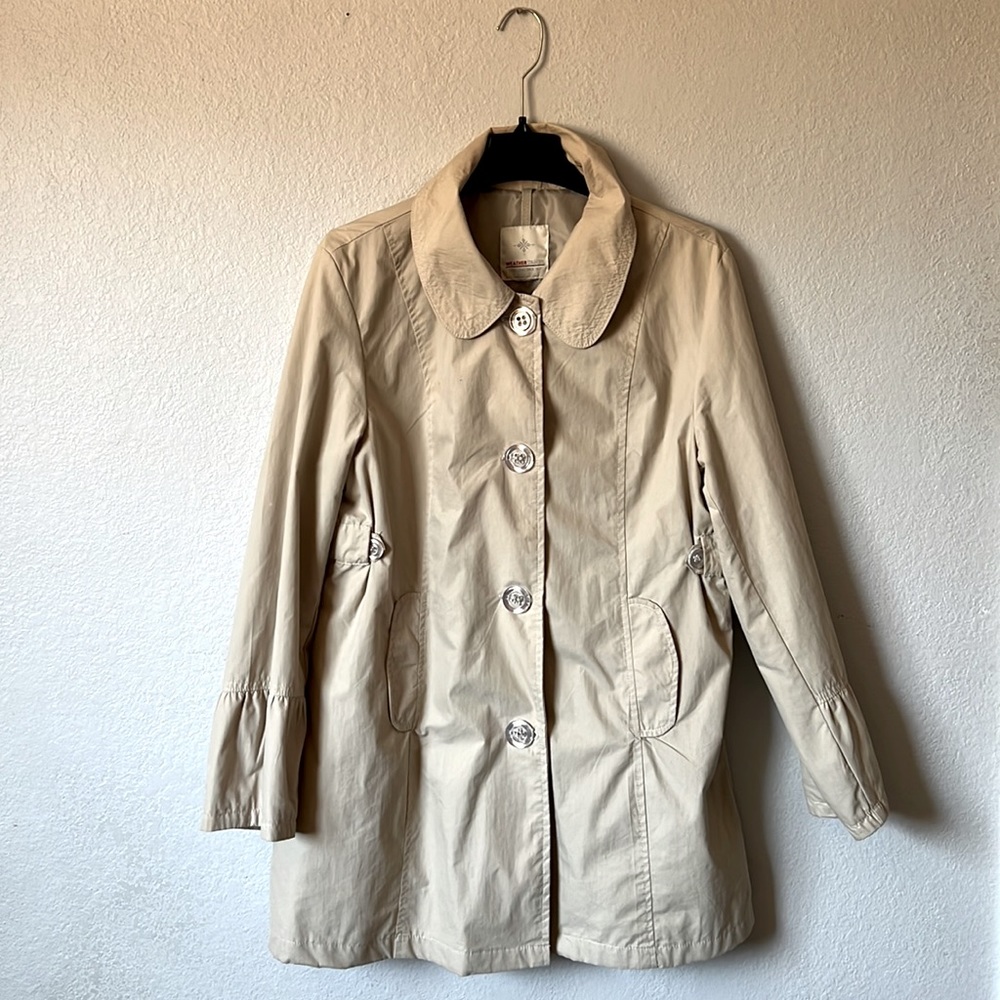 Weather Tamer-Khaki Coat-Size Large